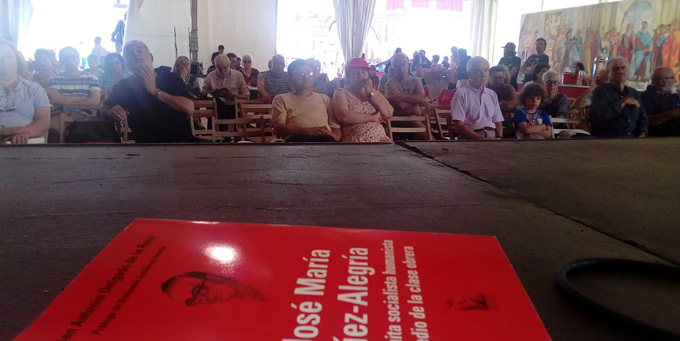 Semana Negra 2018. Jos� Mar�a Diez-Alegr�a. Un jesuita socialista humanista en medio de la clase obrera