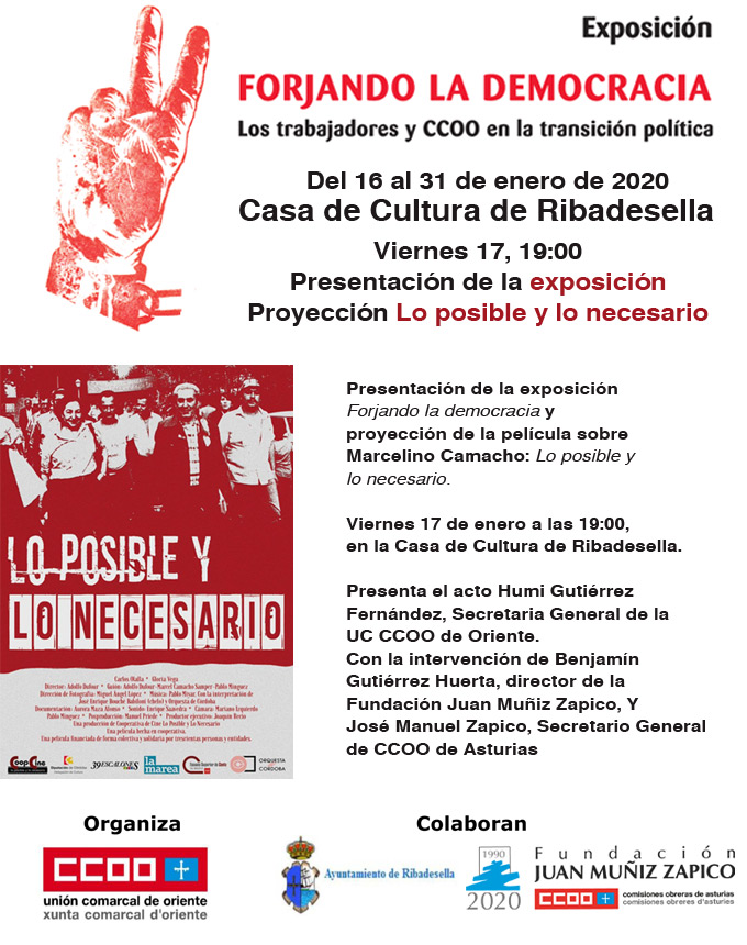 Exposici�n Forjando la democracia, en Ribadesella