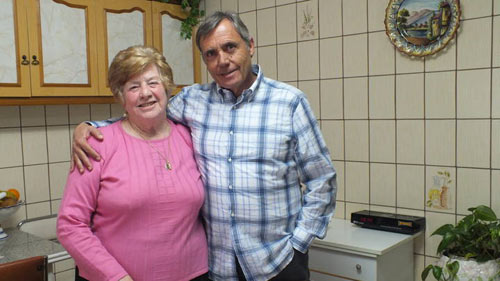 Con Anita Sirgo [Foto: Alejandro Caballero]