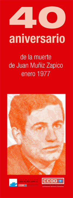 40 aniversario de la muerte de Juan Mu�iz Zapico