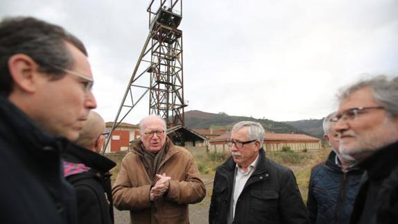Fern�ndez Toxo, en la conmemoraci�n de la primera comisi�n obrera en mina La Camocha. [Foto: Paloma Ucha]