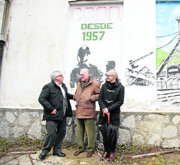 Fern�ndez Toxo, Nicol�s Sartorius y Amable Gonz�lez. [Foto: Paloma Ucha]