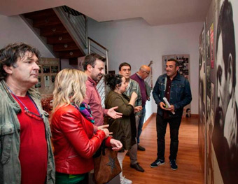 Exposici�n sobre el sindicalista Juan Mu�iz Zapico en la Casa de los Alberti [Foto: Fernando Rodr�guez]